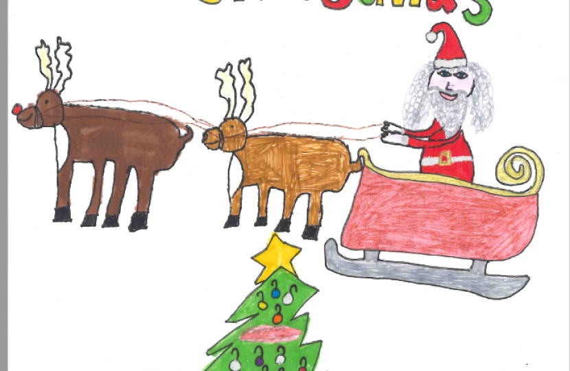 Christmas card design