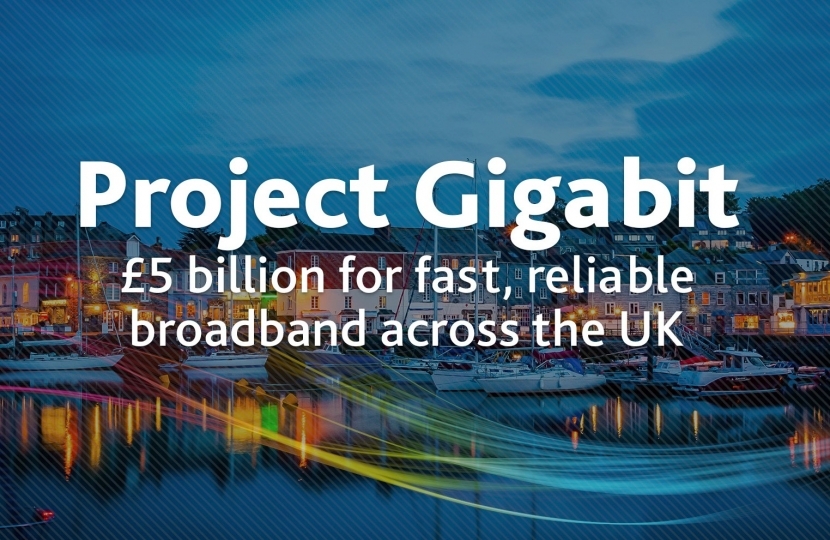 Project gigabit graphic