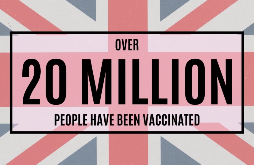 20 million vaccine graphic