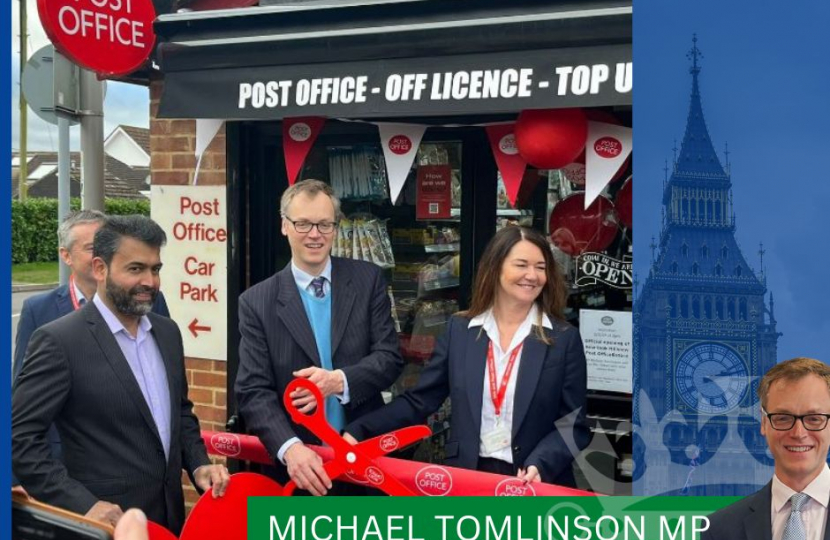 Michael at Post Office Opening