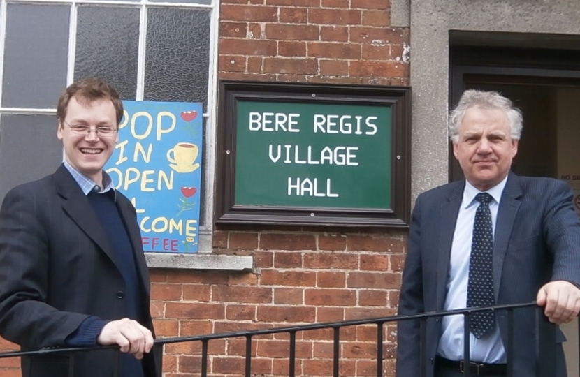 Michael Tomlinson and Peter Wharf in Bere Regis 